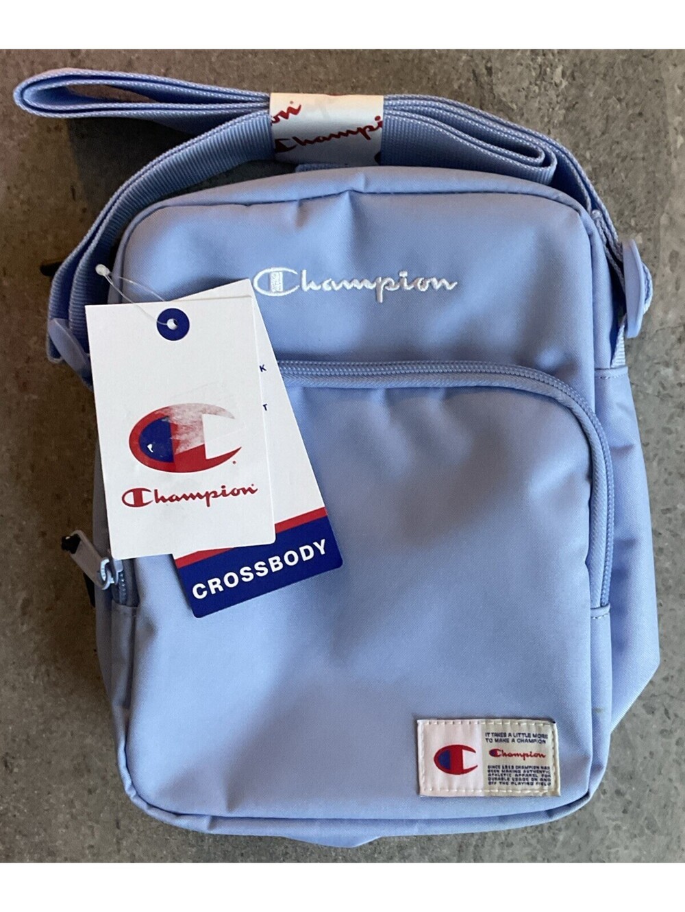 Champion Method Cross Body Handbag Strap - Light Blue NWT